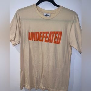Undefeated small tee shirt
